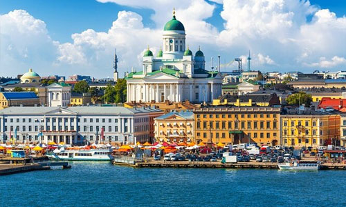 Landmark cathedral in Helsinki